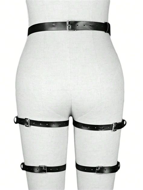 Women Sexy Garter Belt Bondage Lingerie Leg Harness Thigh Garter