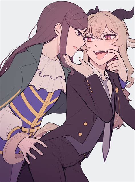 tendou maya and saijou claudine (shoujo kageki revue starlight) drawn