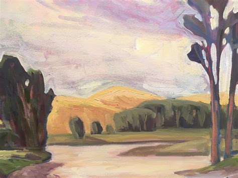 Emily Wood - Emily Wood, "August Evening on the Big Hole River, " 2017