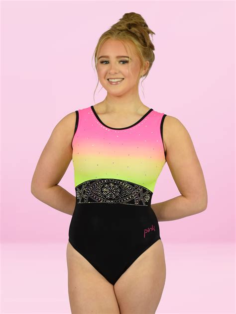 Neon Meg Leotard - Pink Leisurewear