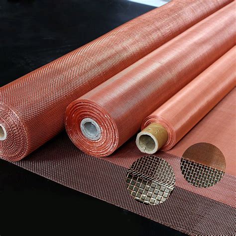pure copper woven wire mesh screen dongfu wire mesh