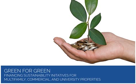 Green for Green: Financing Sustainable Initiatives for Multifamily