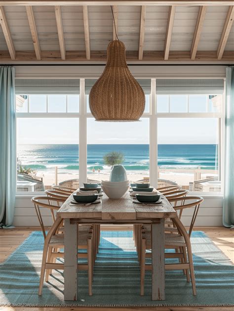 39 Dreamy Coastal Dining Room Ideas - Edward George