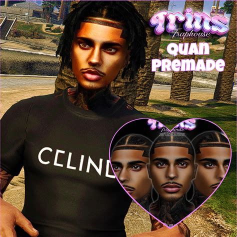 Quan Premade | Custom Fivem Face | Male - Etsy