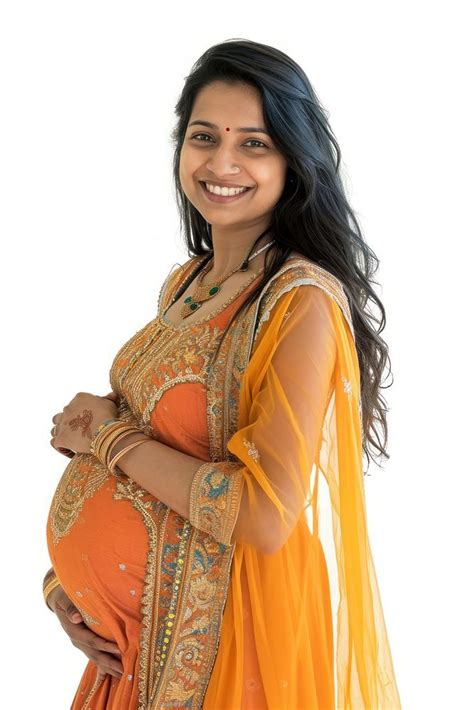 pregnant indian woman portrait smiling premium photo rawpixel