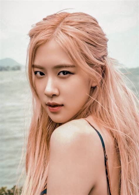 Rosé pics on Twitter: "i was made for loving you… " Rose Blonde Hair ...