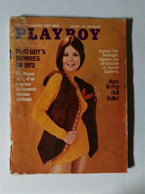 Playboy Magazine October 1972 - Playmate Sharon Johansen - Playboy