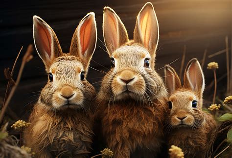 Rabbit Family Portrait on Behance