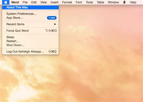how to know my mac os