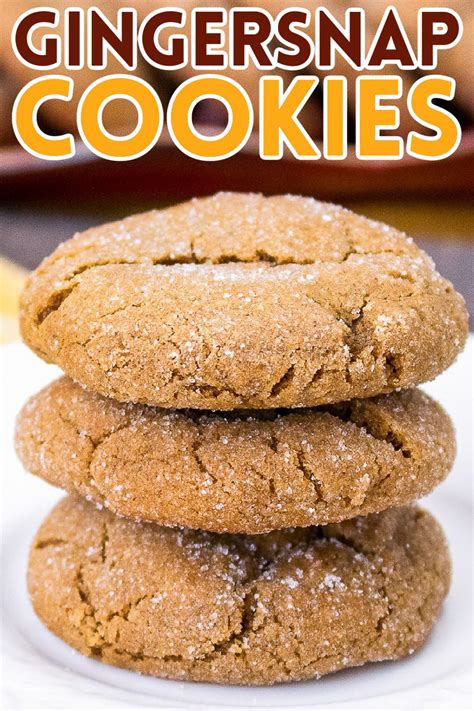 Soft and Chewy Gingersnap Cookies Recipe - Rosemary & Maple