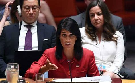 Nikki Haley Calls Out Arab States: Generous Words for Palestinians, Not ...