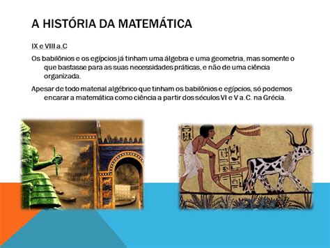 A História Da Matemática