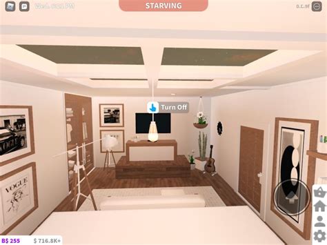 Virtual Living Room with Unique House Design