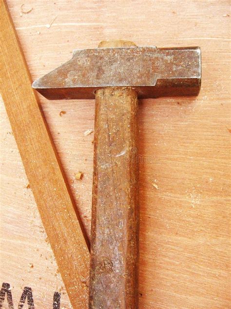 hammering hammer stock image image  iron carpentry
