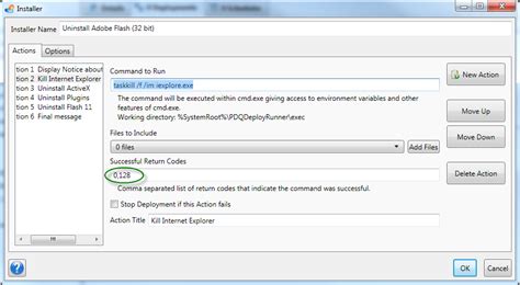 Running TaskKill using PDQ Deploy – Support