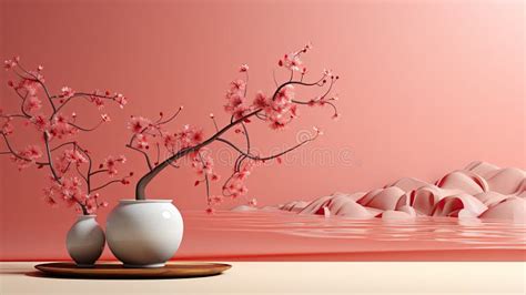 minimal wallpaper generative ai stock illustration illustration