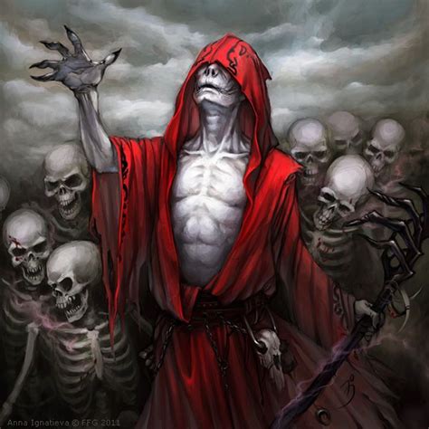 Necromancer (с изображениями) | Жуткое искусство, Монстров, Фэнтези