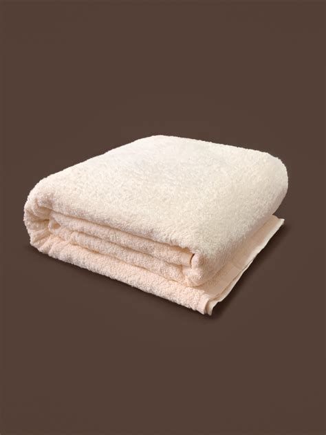 ᐉ Простынь махровая Dokma 155x220 Ivory