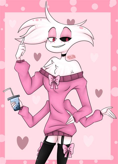 angel dust .:hazbin hotel:. by Isayaneko on Newgrounds
