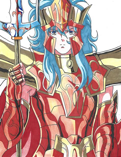 poseidon saint seiya  darthplegias  deviantart