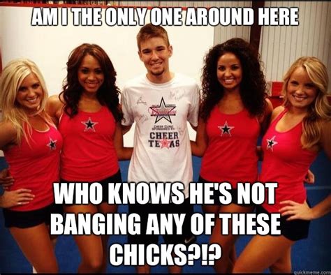 Male Cheerleader memes | quickmeme