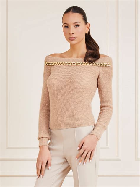 GUESS® Джемпер «Marciano» с цепочкой