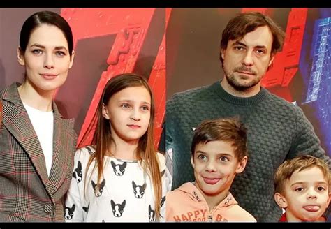 Юлия Снигирь и Евгений Цыганов вышли в свет с шестью детьми актера
