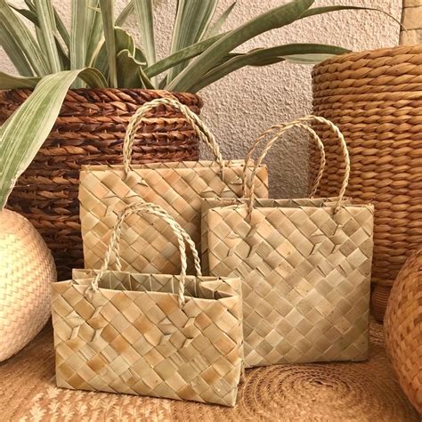 native pandan bayong bags  packaging  hand shopee philippines