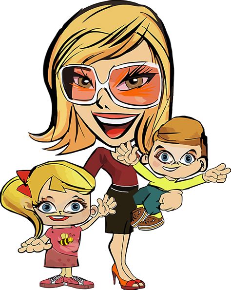 Cartoon mom