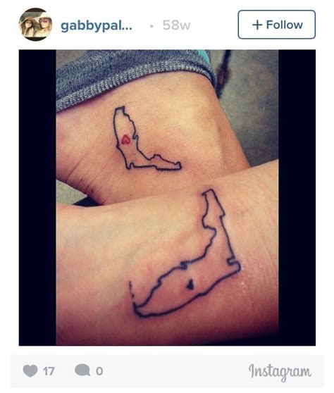 two small tattoos on the wrist that are both in black and white, one ...