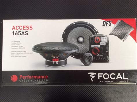 Focal Set De Medios Access 165as 2 Vias - $ 1,599.00 en Mercado Libre