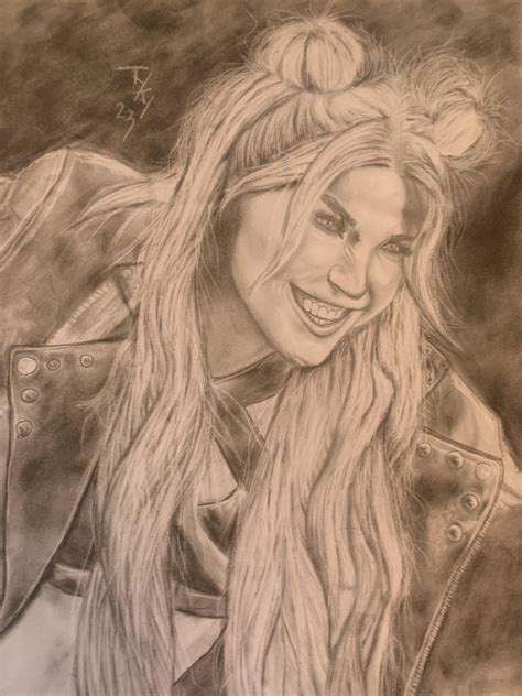 Made fan art of Alexa Bliss! : r/AlexaBliss