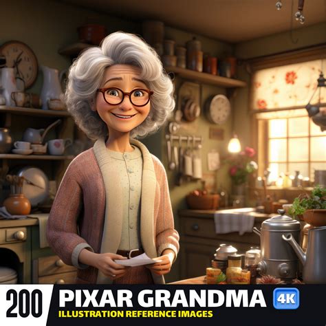 Starseed boy - Pixar Grandma VOL.01 | 4K Reference Images