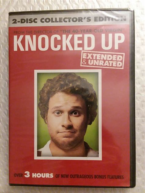 Knocked Up (DVD, 2007, 2-Disc Set, Unrated Unprotected Widescreen) for