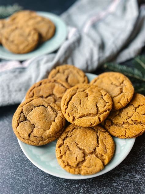 fashioned ginger snap cookies bake  jamie