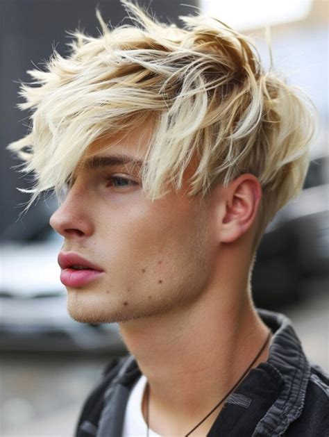 43 Bleached Hair Men Ideas