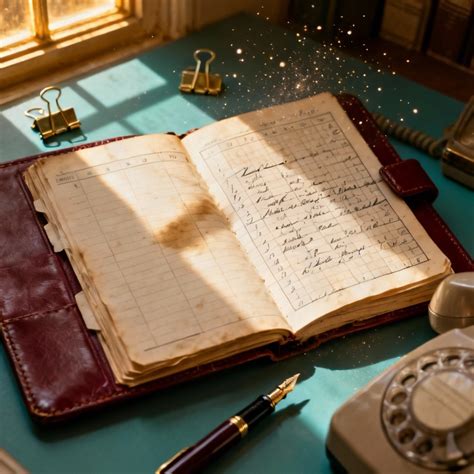 Planner For Management Vintage