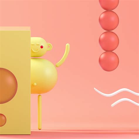 HELLO / 3d illustration on Behance