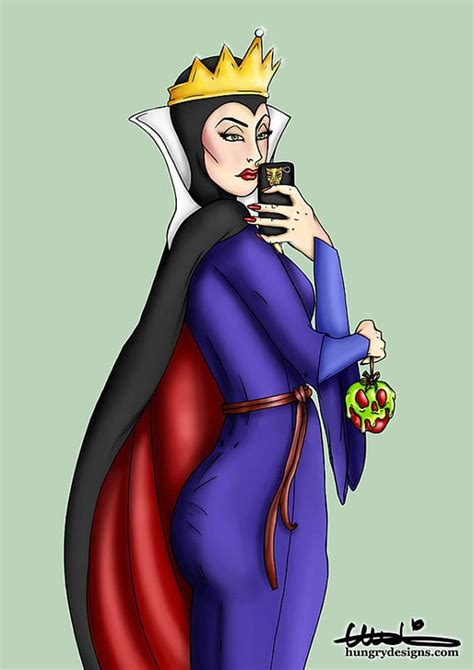 The Evil Queen | Disney Selfies Art | POPSUGAR Love & Sex Photo 18