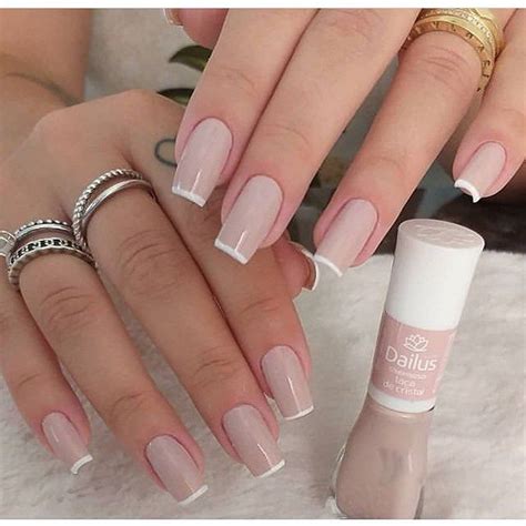 Unhas Decoradas Francesinha Branca Noiva - Unhas decoradas para noiva: fotos com inspirações impecáveis para ...