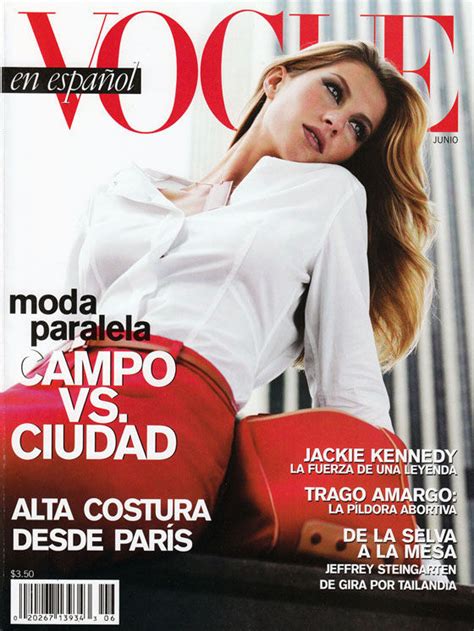 Vogue's Covers: Gisele Bundchen