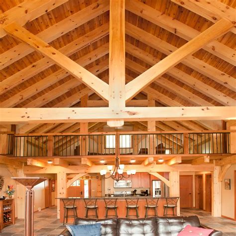 timber frame interiors