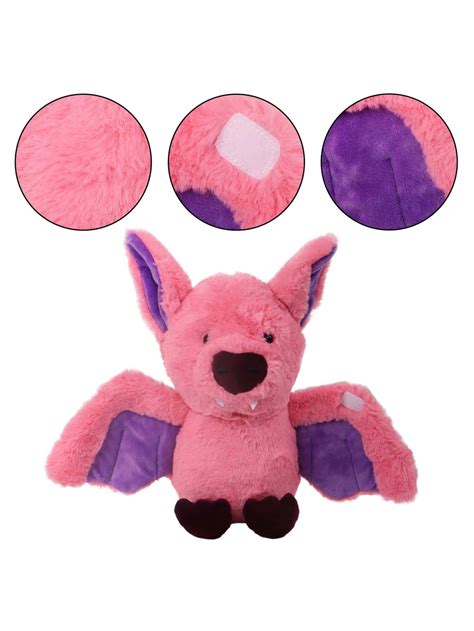 JOYIN 14 Inches Pink Realistic Bat Plush Halloween Bat Soft Hugging
