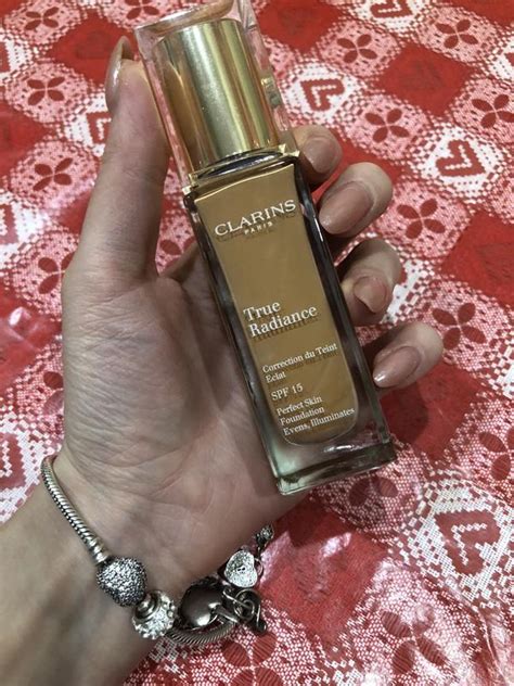 Тональная основа{крем} оригинал clarins true radiance spf15 {113 ...