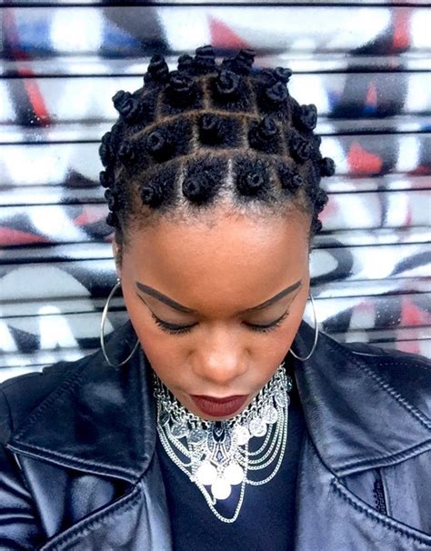 bantu knots   perfect protective style    cute
