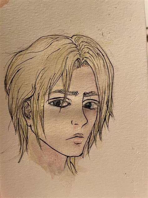 time drawing ash  perfect  im pretty happy