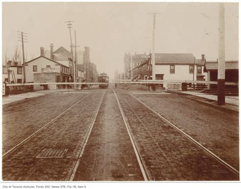 Vintage Queen Street Photographs from Toronto, Canada