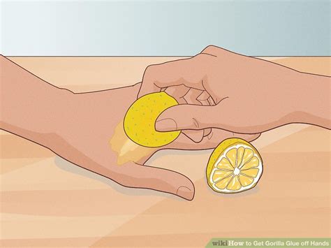 how to get off gorilla glue on your hand
