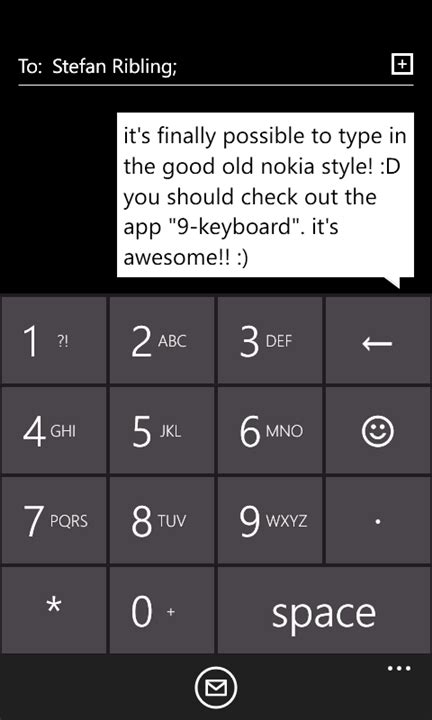 9-Keyboard v.0.2.0.0 - Классическая телефонная клавиатура с Т9 для ...