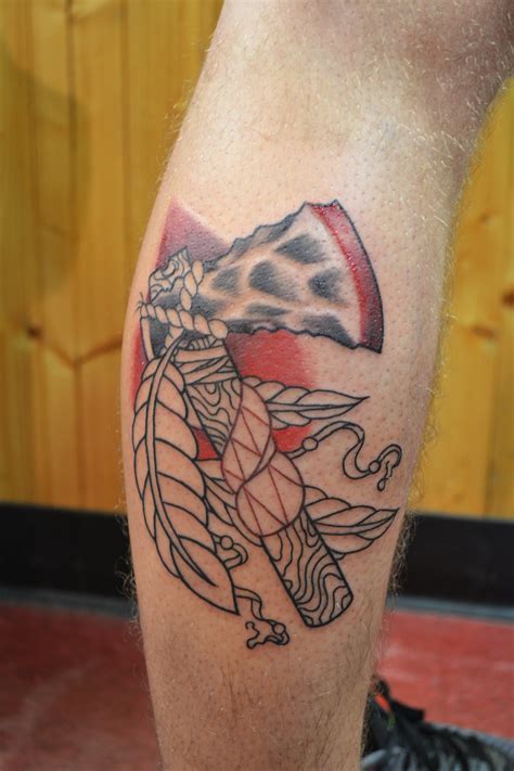 tomahawk tattoo native american traditional neotraditional artist ...